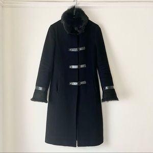 ✨ Mackage wool fur coat
